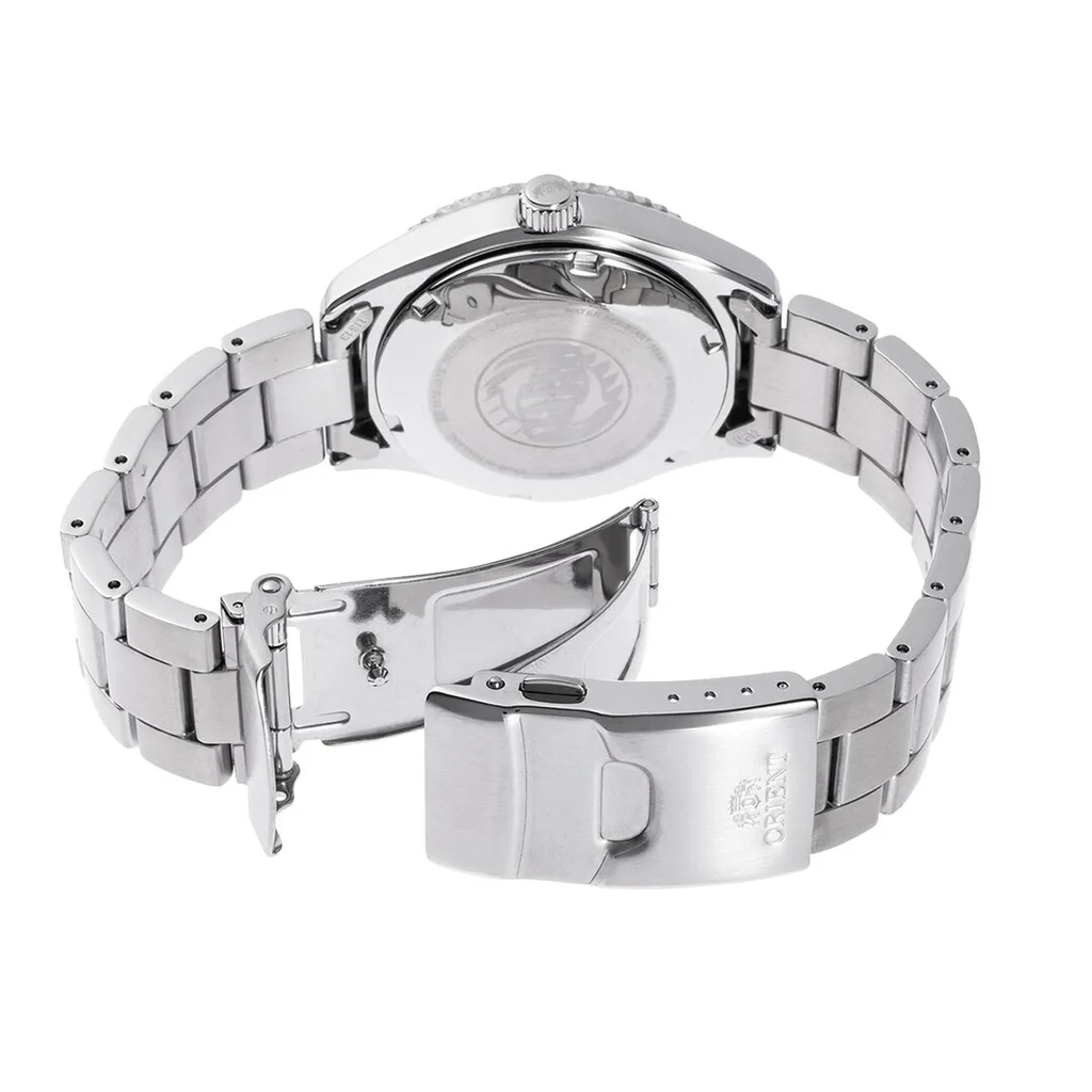RA-AC0Q09R Reloj Orient Sport Mako de hombre pulsera de metal - Image 2