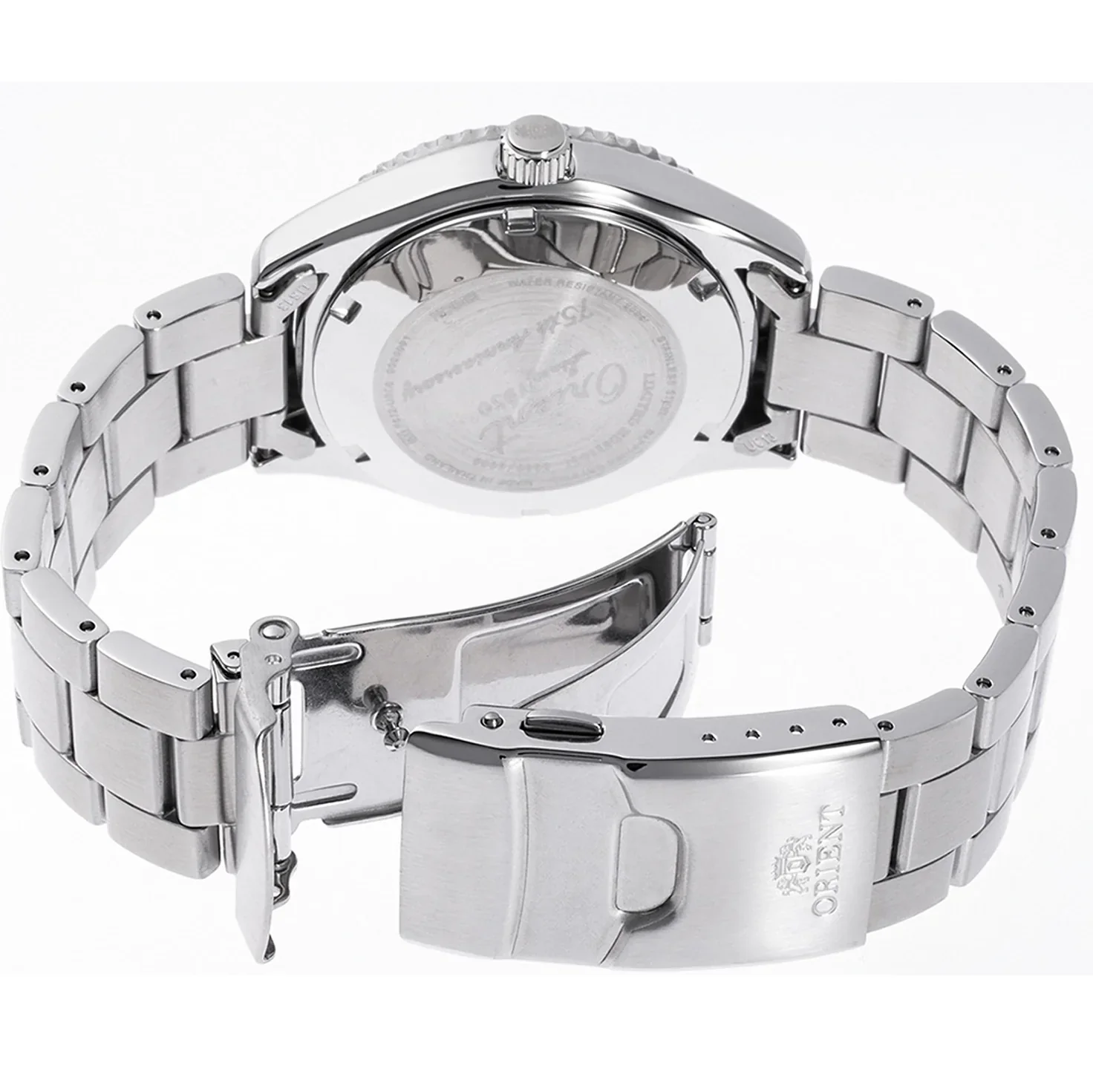 RA-AC0Q12L Reloj Orient Mako 75 Anniversary de caballero correa de metal 40 mm - Image 4