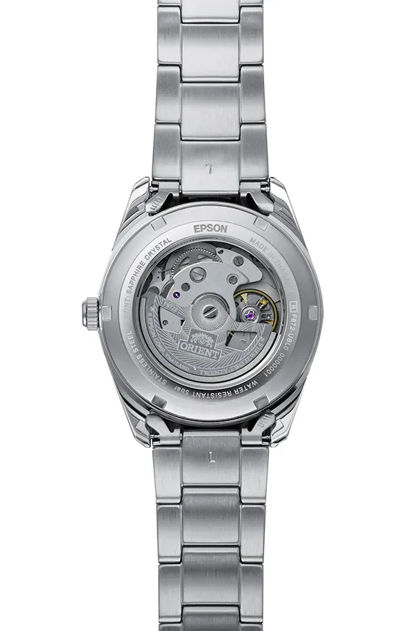 RA-AC0R07P Reloj Orient Stretto Date de hombre correa de metal - Image 2