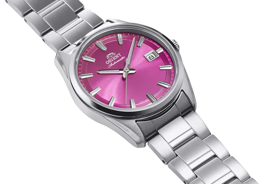 RA-AC0R07P Reloj Orient Stretto Date de hombre correa de metal - Image 3