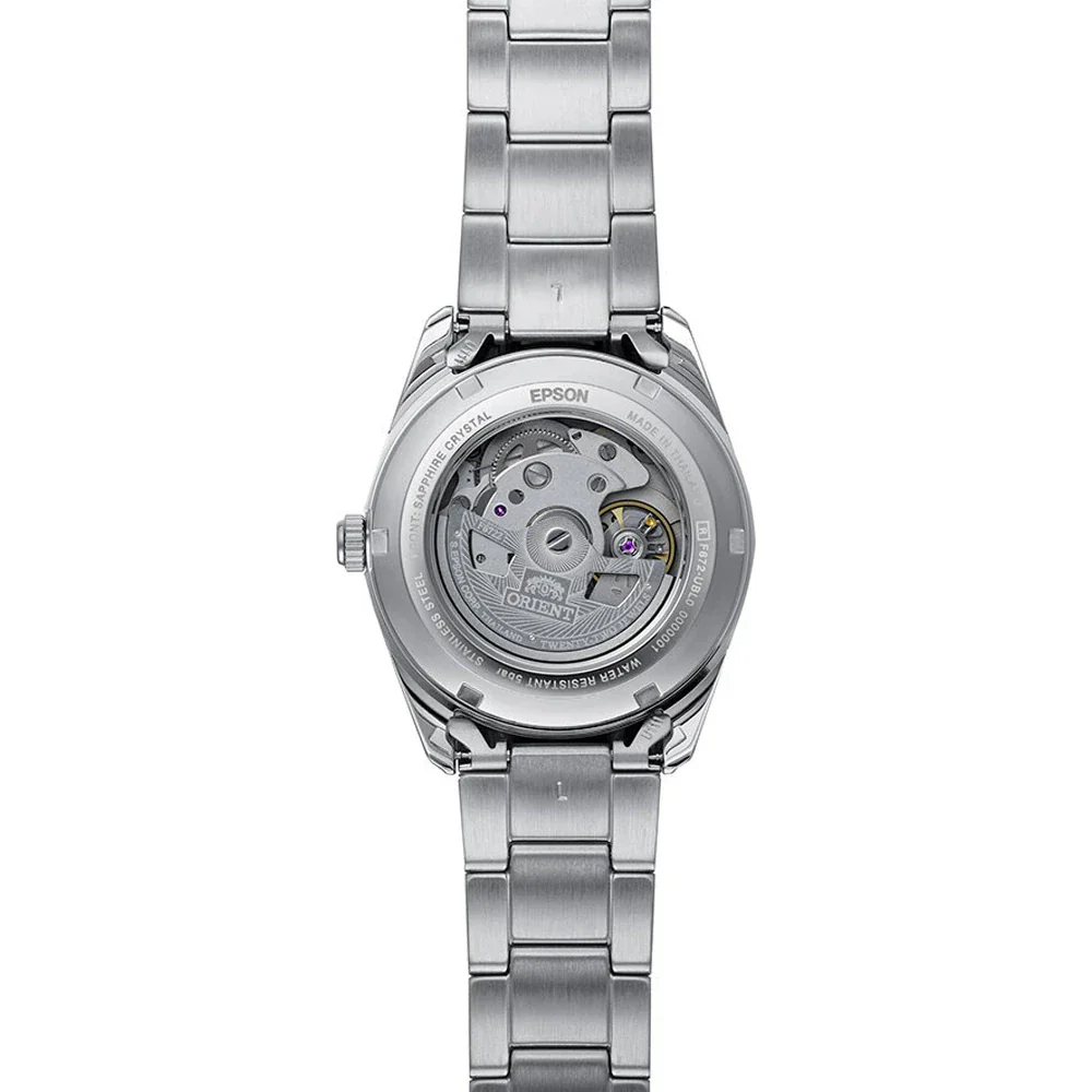 RA-AC0R08Y Reloj Orient Stretto Date de hombre correa de metal - Image 2