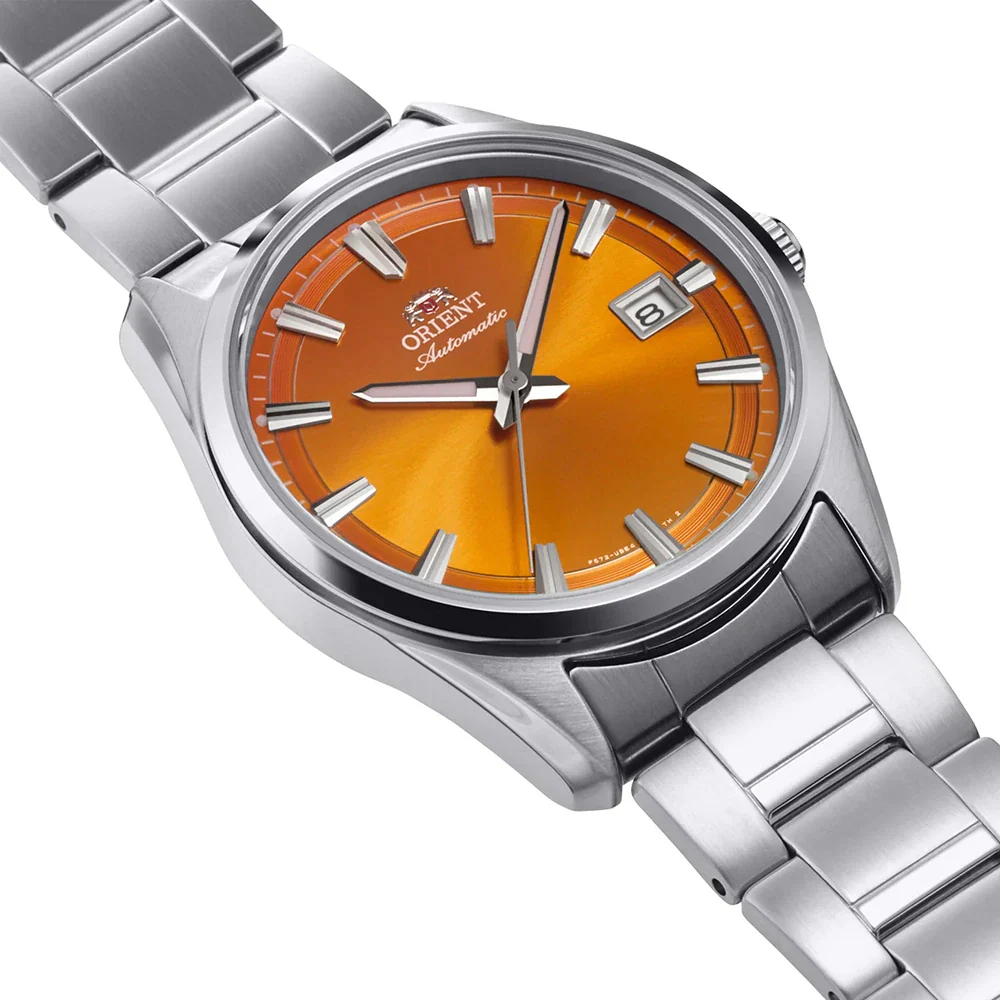 RA-AC0R08Y Reloj Orient Stretto Date de hombre correa de metal - Image 3