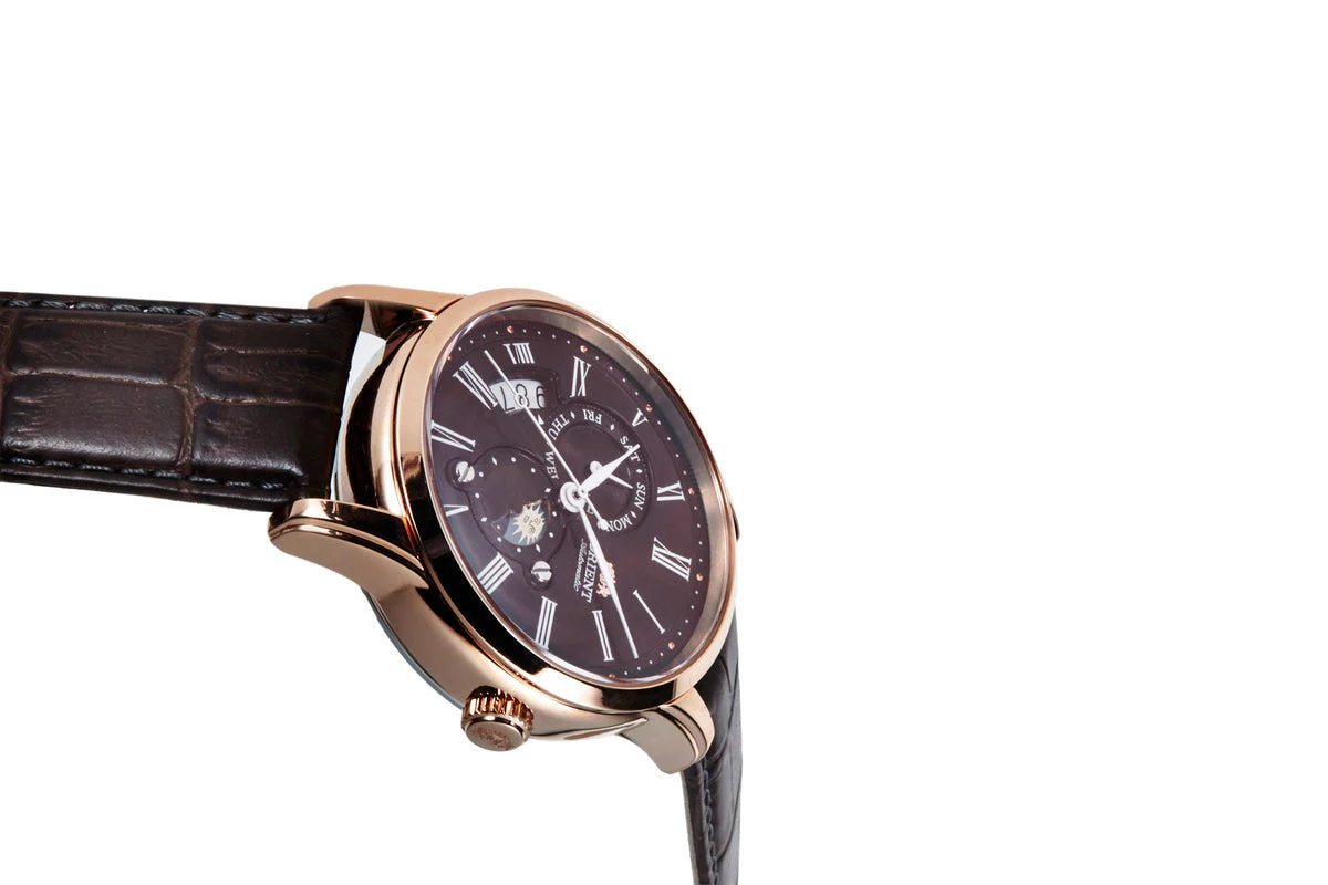 RA-AK0009T  Reloj Orient Classic de caballero banda de piel 42 mm - Image 2