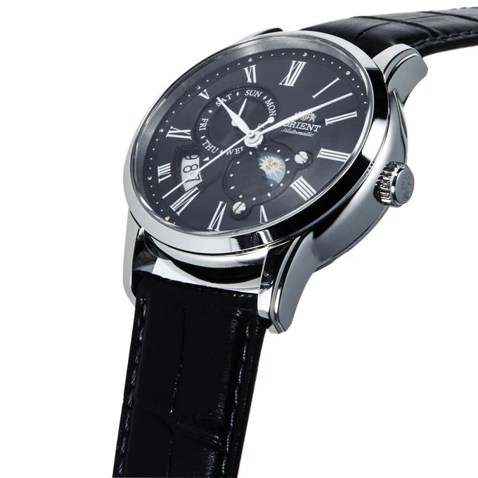 RA-AK0010B Reloj Orient Classic de hombre banda de piel 42 mm - Image 2