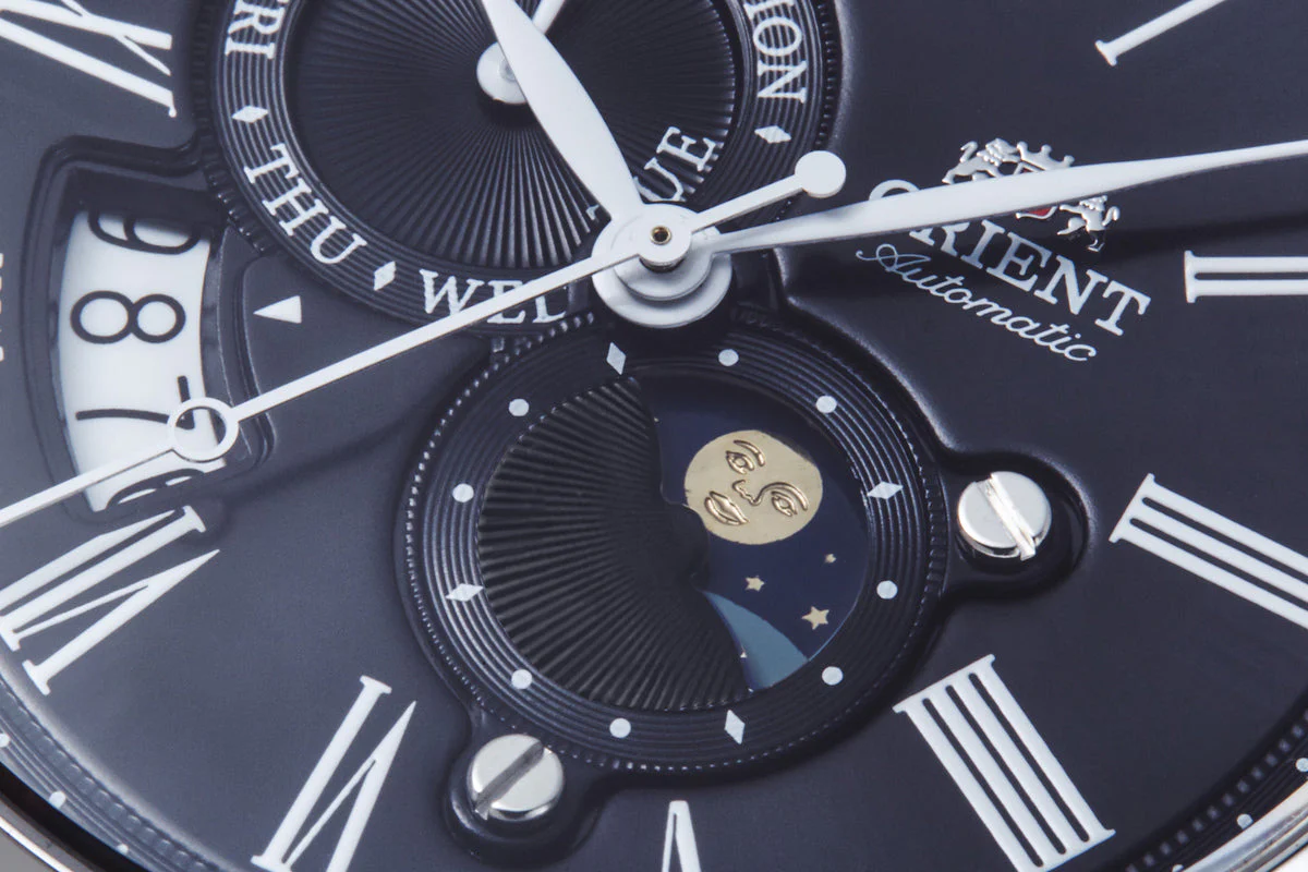 RA-AK0010B Reloj Orient Classic de hombre banda de piel 42 mm - Image 3
