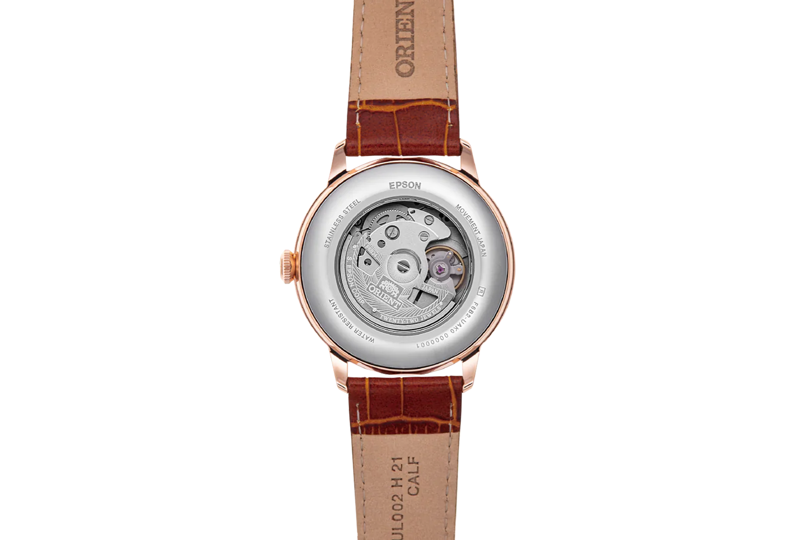 RA-AK0801S Orient Bambino de hombre pulsera de piel - Image 3