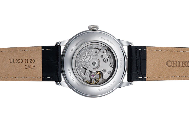 RA-AP0101B Orient Bambino de caballero pulsera de cuero - Image 2