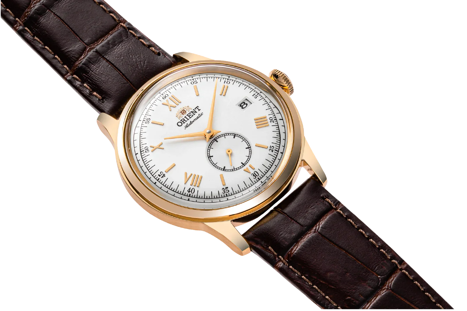RA-AP0106S Orient Bambino de caballero pulsera de cuero - Image 4