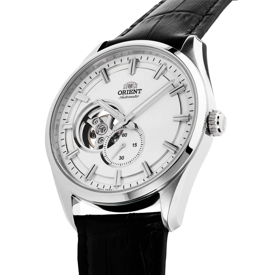 RA-AR0004S Reloj Orient Semi Skeleton de hombre correa de metal - Image 2