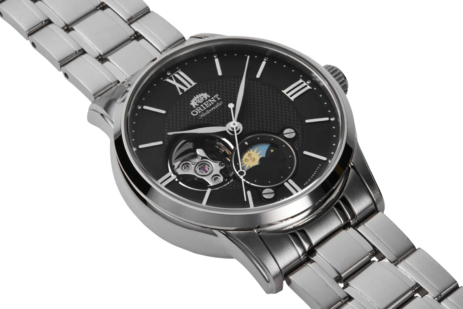 RA-AS0008B Reloj Orient Classic de hombre pulsera de metal 42 mm - Image 6