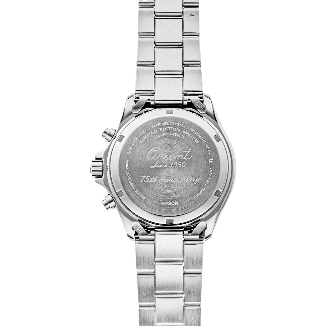 RA-TX0210L Reloj Orient Quartz Sports de caballero banda de metal 42 mm - Image 2