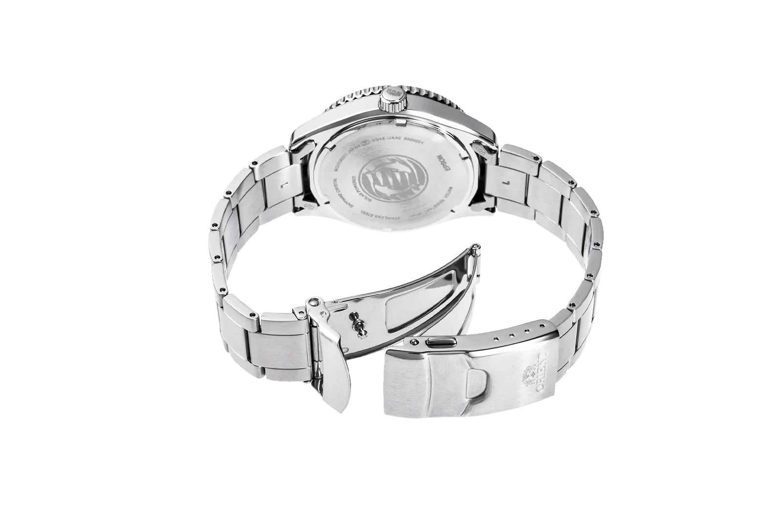RA-WJ0002L Orient Sport Solar de hombre pulsera de metal - Image 4