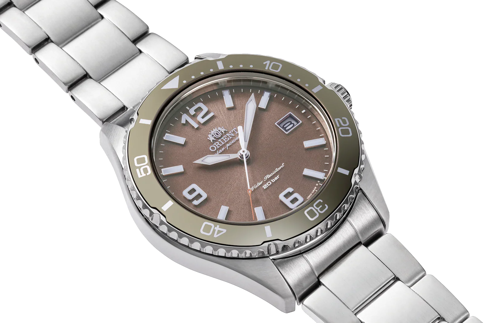 RA-WJ0004Y Orient Sport de hombre pulsera de metal - Image 4