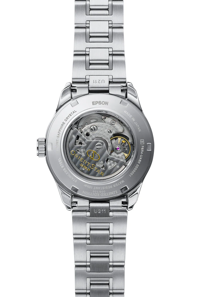 RE-AT0021L Reloj Orient Star Semi Skeleton de hombre correa de metal - Image 3