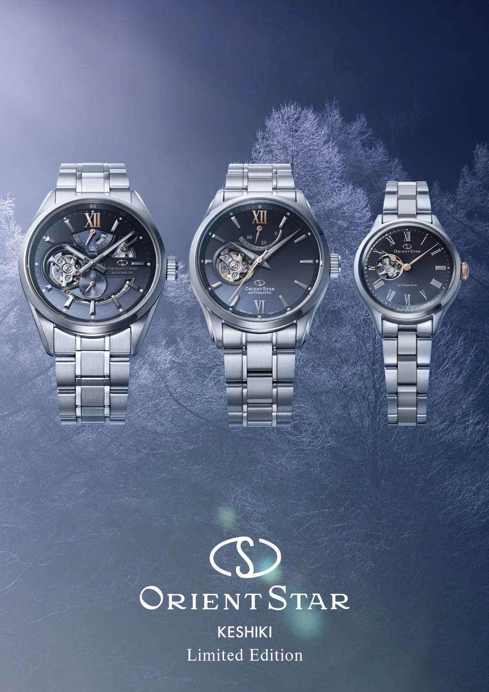 RE-AT0021L Reloj Orient Star Semi Skeleton de hombre correa de metal - Image 4