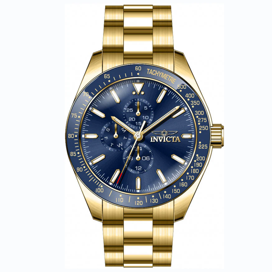 Reloj Invicta Aviator para hombre banda de metal 45 mm - Image 3