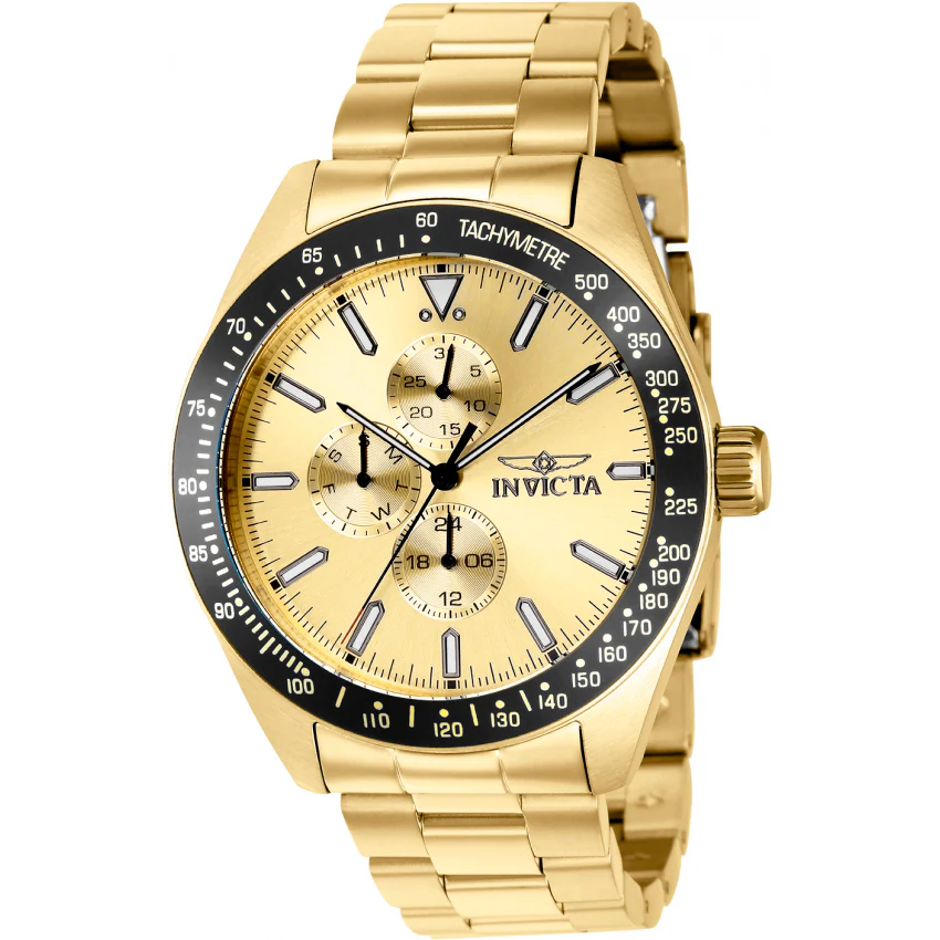 Reloj Invicta Aviator para hombre banda de metal 45 mm - Image 4