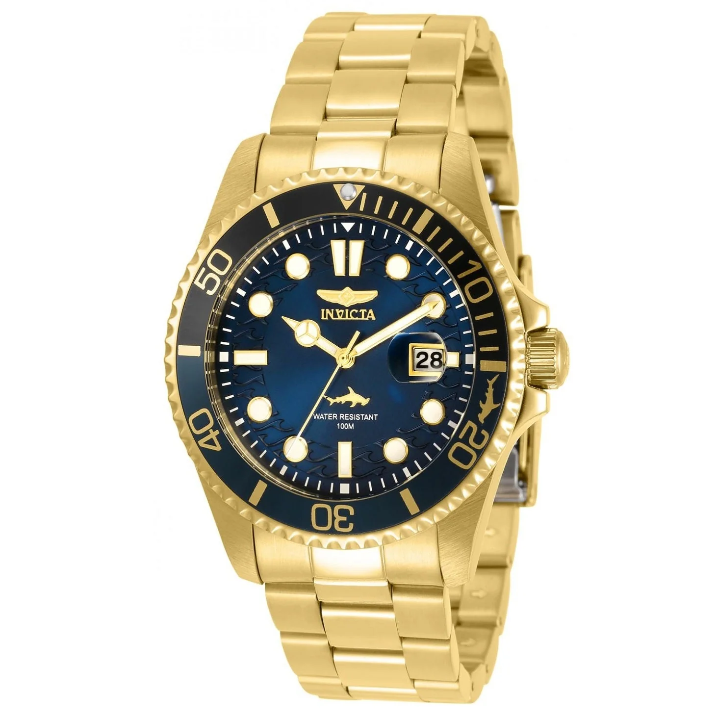 Reloj Invicta Aviator para hombre pulsera de metal 45mm - Image 10