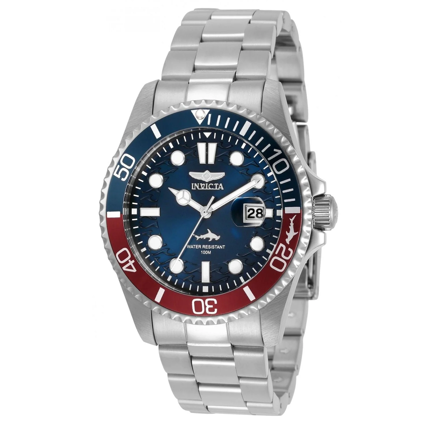 Reloj Invicta Aviator para hombre pulsera de metal 45mm - Image 5