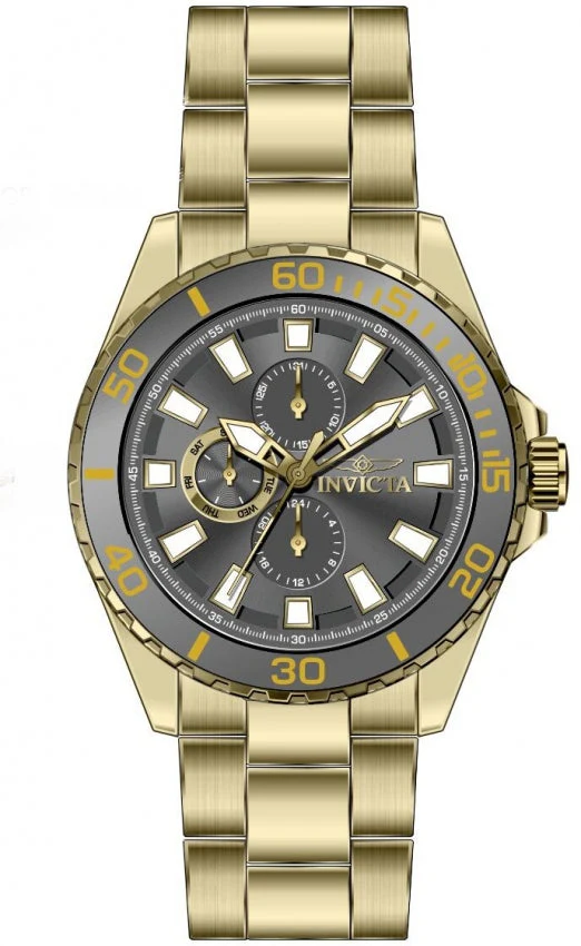 Reloj Invicta de hombre banda de metal 46 mm - Image 2