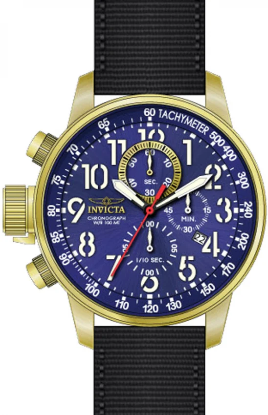 Reloj Invicta Force Zager de hombre pulsera de tela 46 mm - Image 22