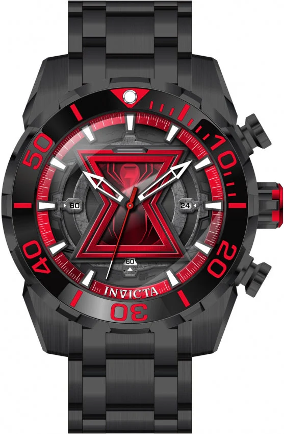 Reloj Invicta Marvel Black Widow de caballero pulsera de metal 50 mm - Image 2