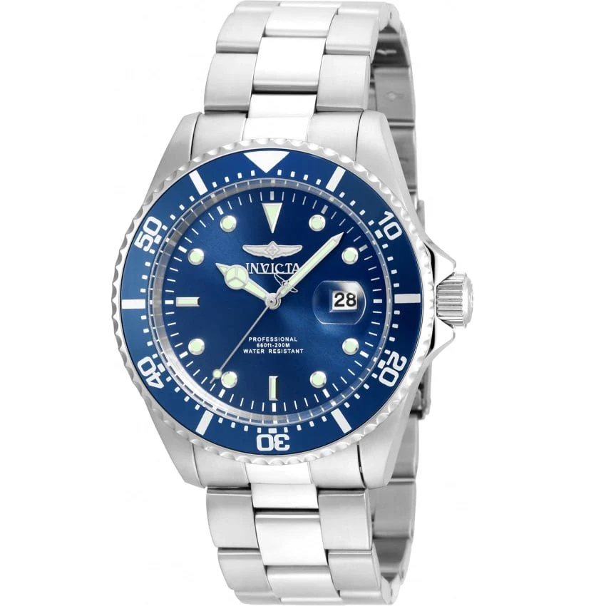 Reloj Invicta Pro Diver de hombre banda de metal 43 mm