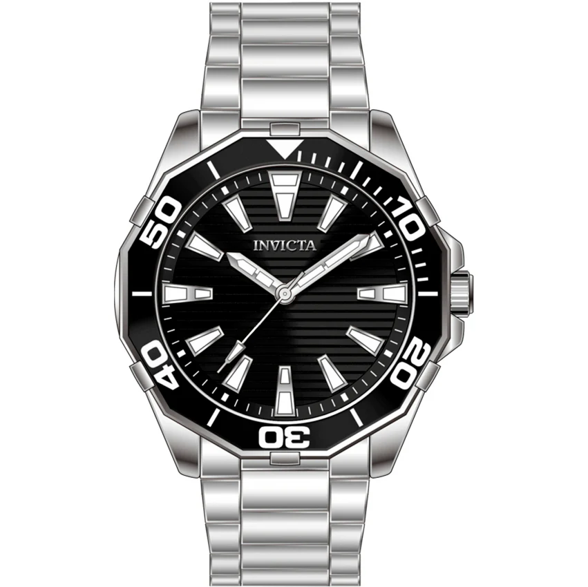 Reloj Invicta Pro Diver de hombre pulsera de metal 46 mm - Image 3