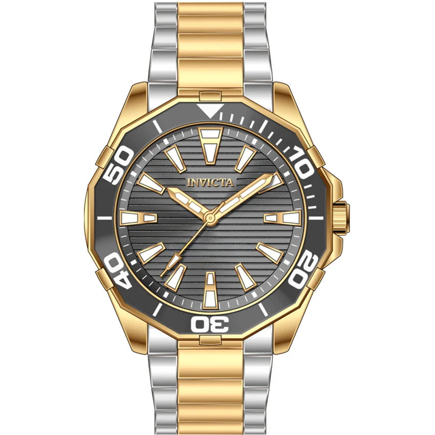 Reloj Invicta Pro Diver de hombre pulsera de metal 46 mm - Image 9