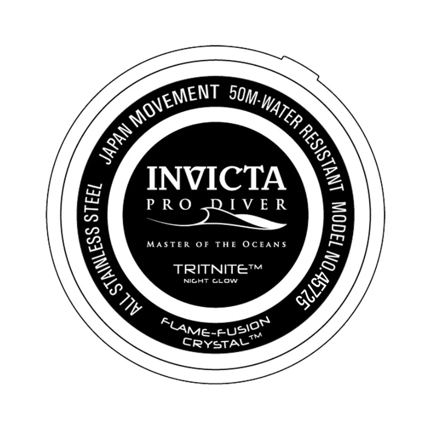 Reloj Invicta Pro Diver Scuba de caballero pulsera de metal 48 mm - Image 10
