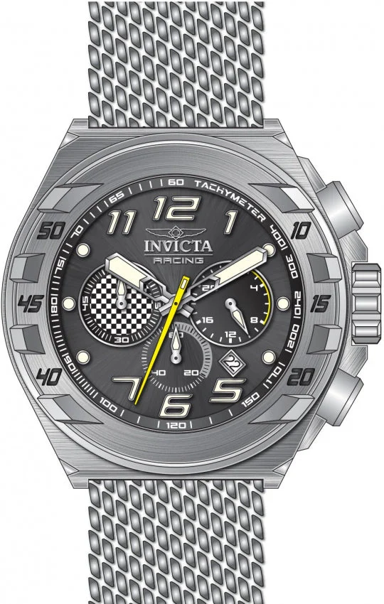 Reloj Invicta Racing para hombre pulsera mesh 48 mm - Image 12