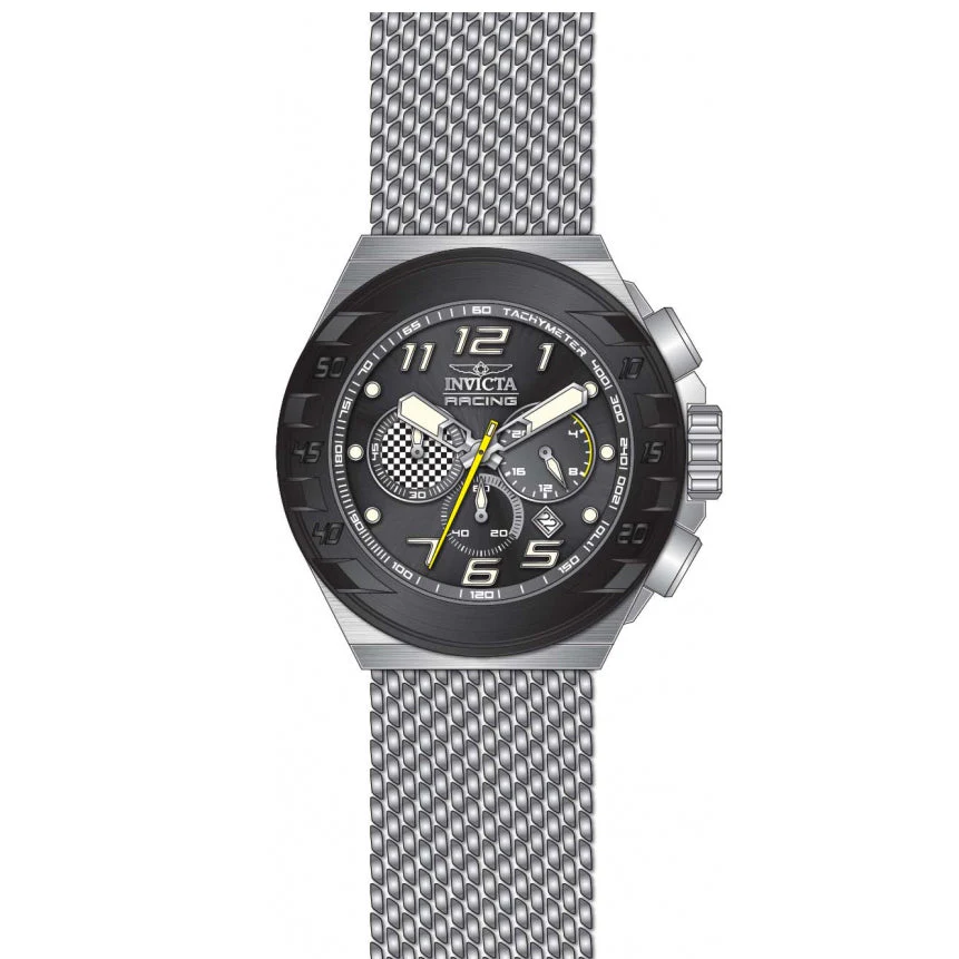 Reloj Invicta Racing para hombre pulsera mesh 48 mm - Image 6