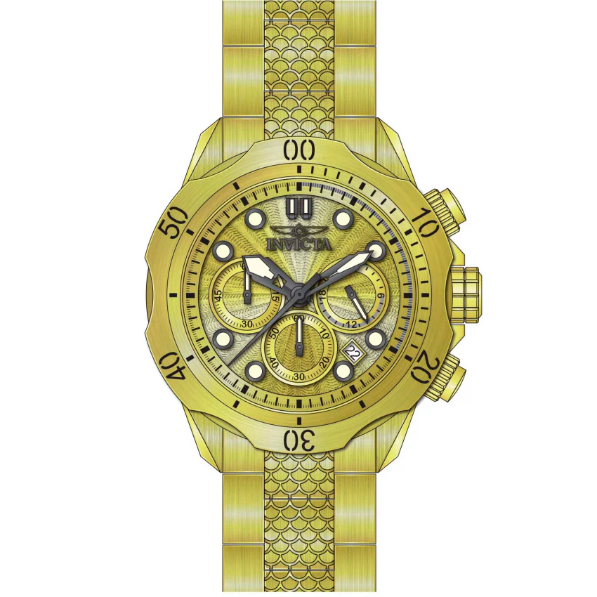 Reloj Invicta Venom de hombre pulsera de metal 45 mm - Image 17