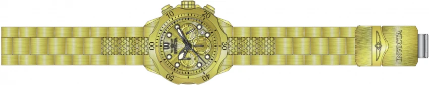 Reloj Invicta Venom de hombre pulsera de metal 45 mm - Image 18
