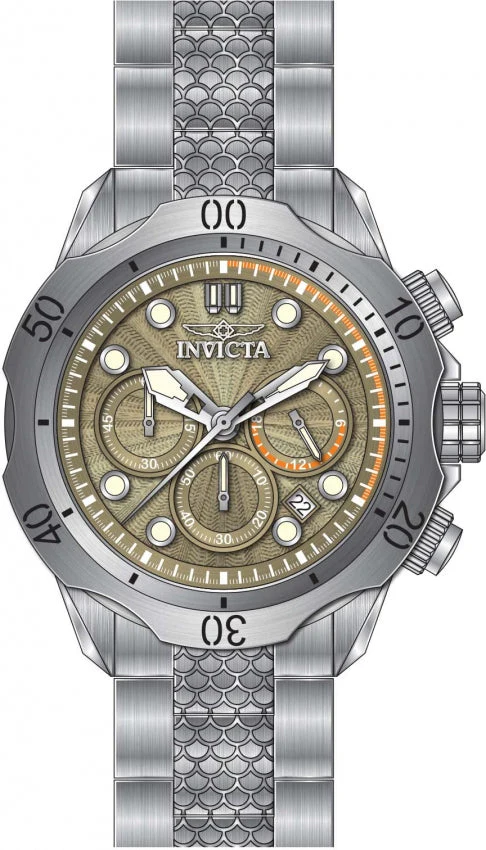 Reloj Invicta Venom de hombre pulsera de metal 45 mm - Image 2