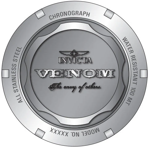 Reloj Invicta Venom de hombre pulsera de metal 45 mm - Image 3
