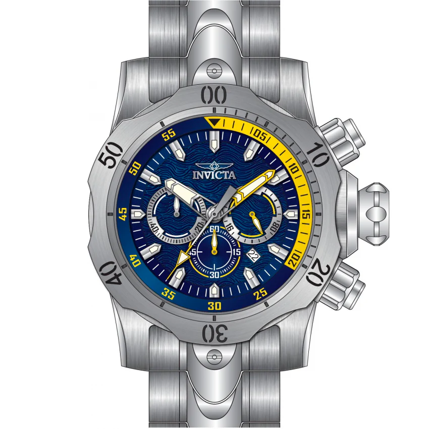 Reloj Invicta Venom de hombre pulsera de metal 53 mm - Image 3