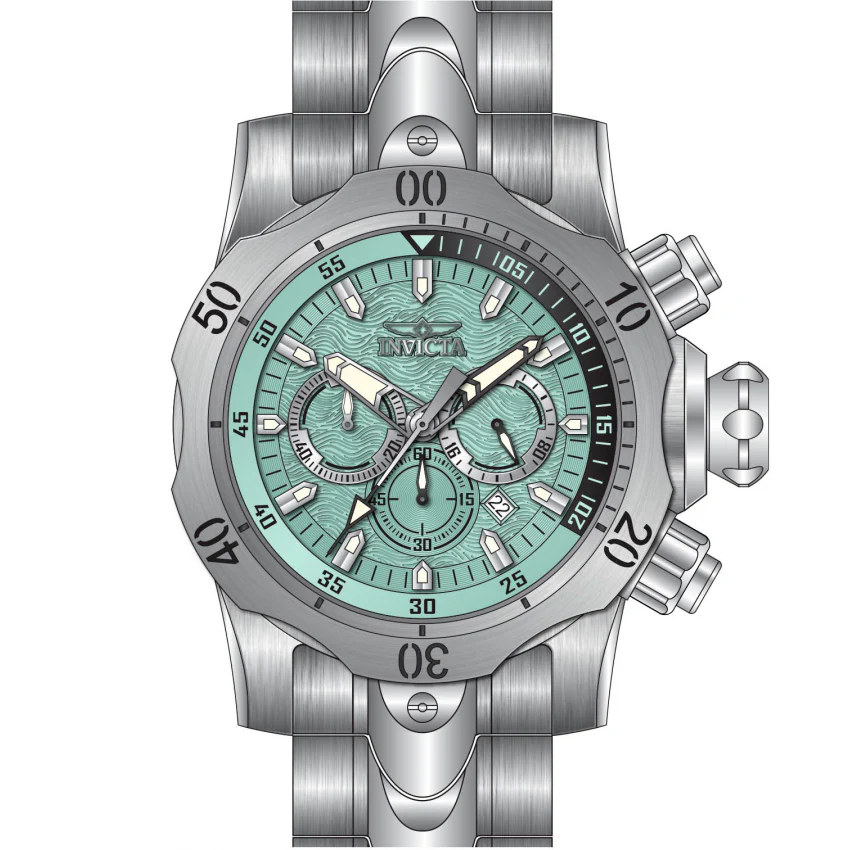 Reloj Invicta Venom de hombre pulsera de metal 53 mm - Image 9