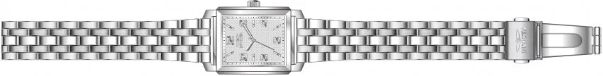 Reloj Invicta Vintage de mujer pulsera de metal 25 mm - Image 3