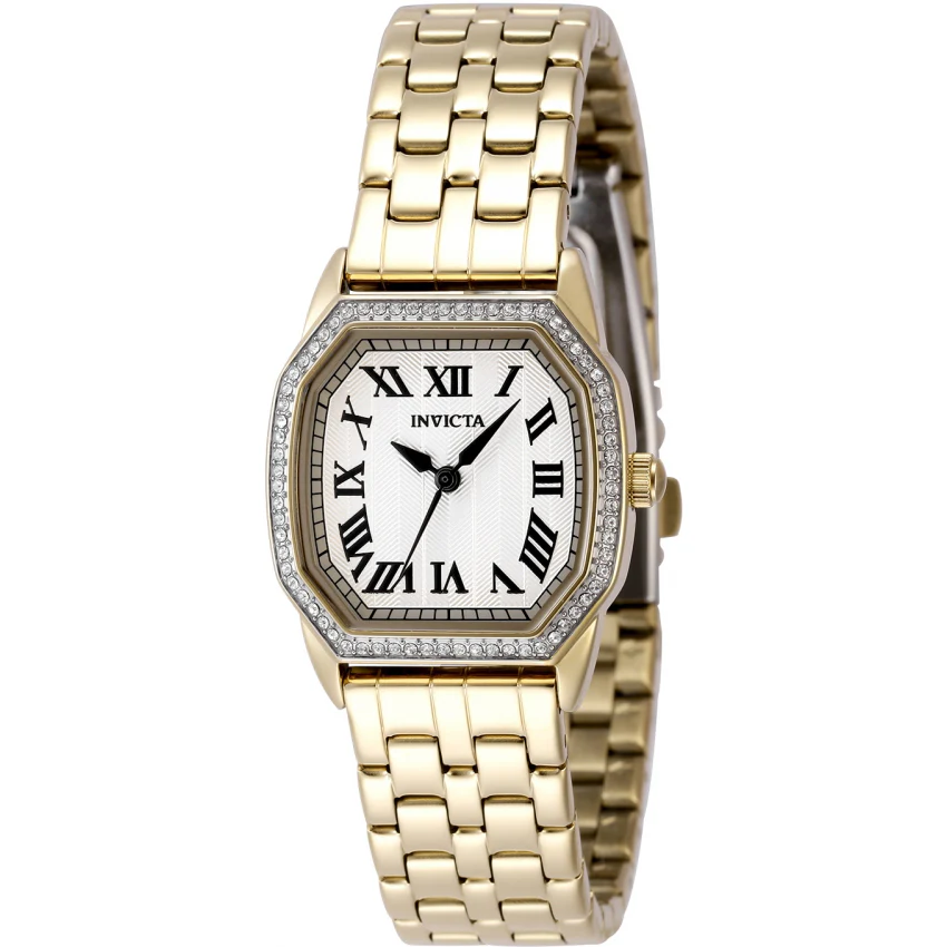 Reloj Invicta Wildflower de dama banda de metal 27 mm - Image 5
