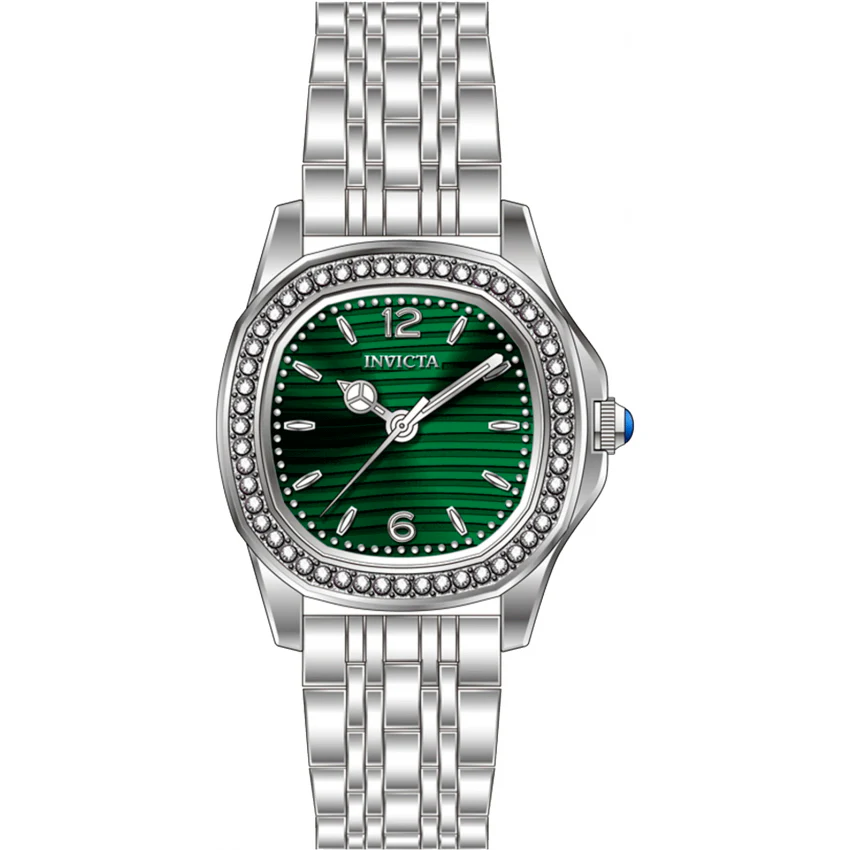 Reloj Invicta Wildflower de dama banda de metal 31 mm