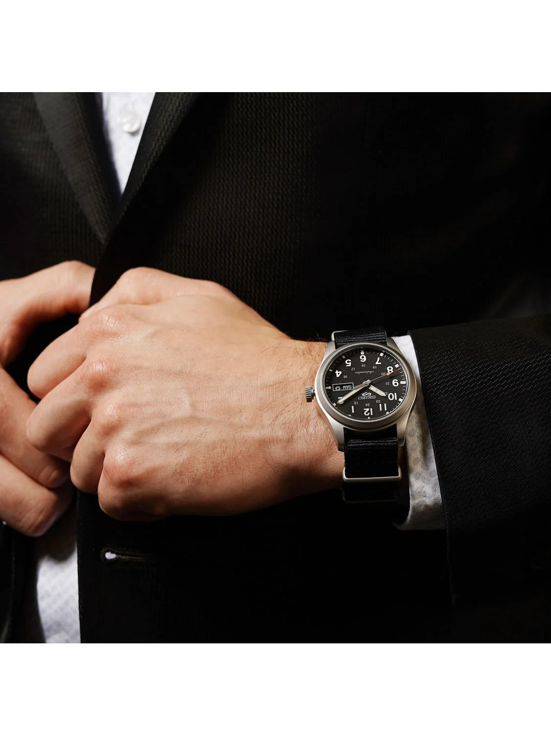 Serie 5 SRPG37K1 Reloj Seiko para Hombre Automático - Image 7