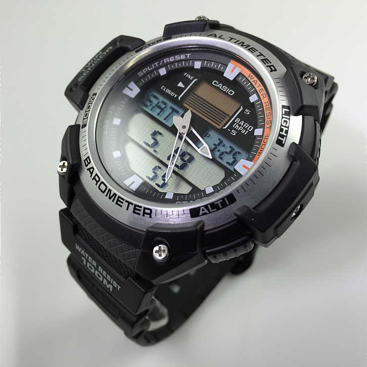 SGW-400H-1BV Reloj Casio de hombre pulsera de caucho - Image 3