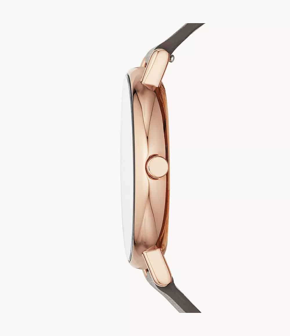 SKW2794 Reloj Skagen para mujer pulsera de cuero - Image 3