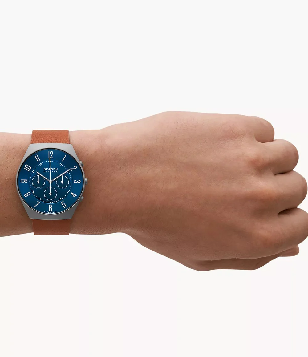 SKW6854 Skagen Reloj para caballero pulsera de piel - Image 7