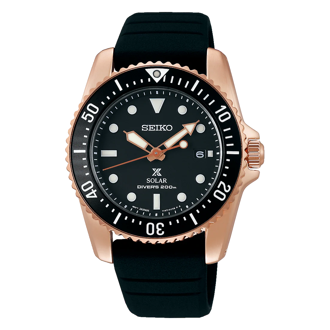 SNE586P1 Seiko Prospex Solar de caballero pulsera de resina