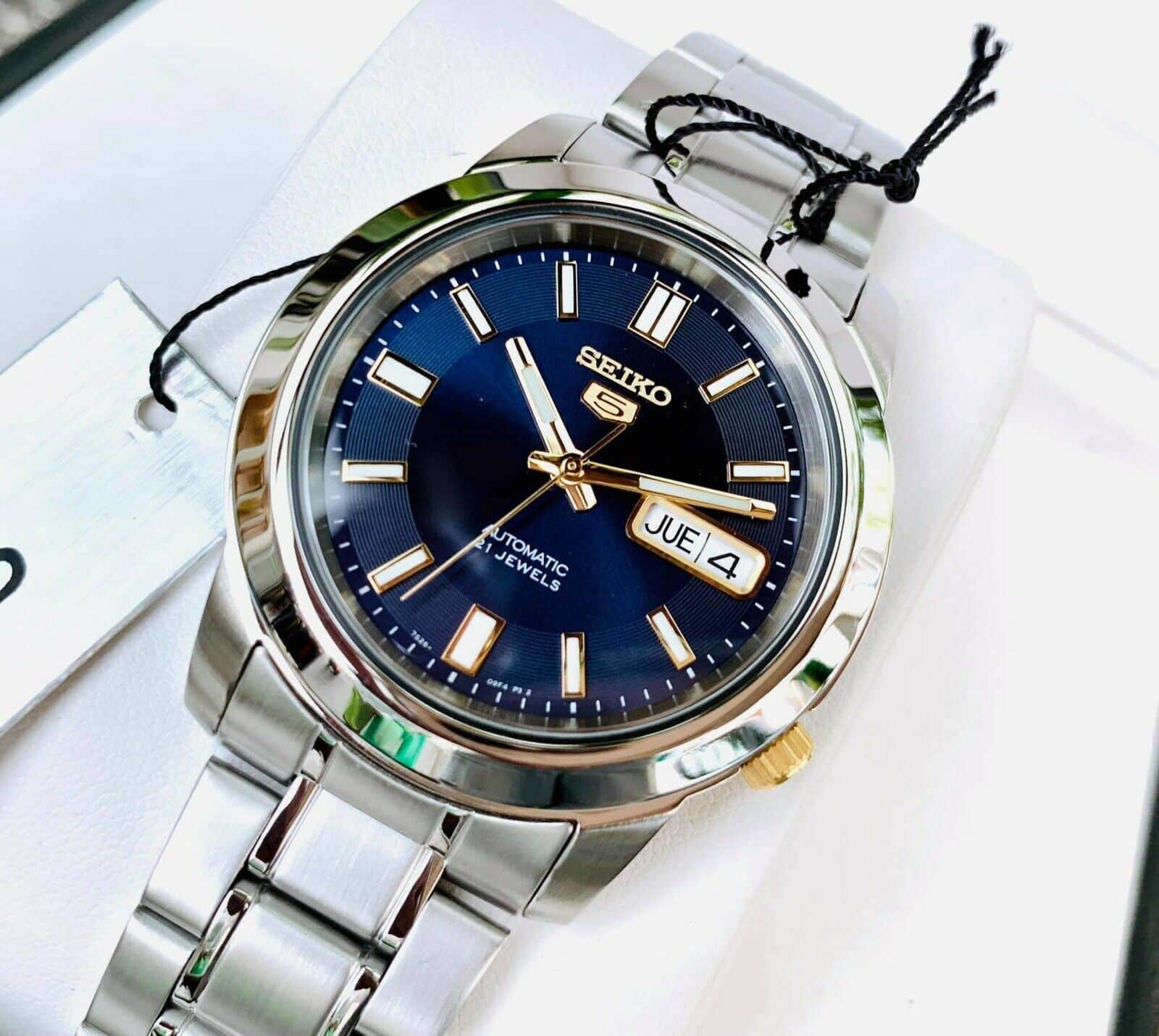 SNKK11K1 Seiko 5 Reloj para caballero con correa de metal - Image 3