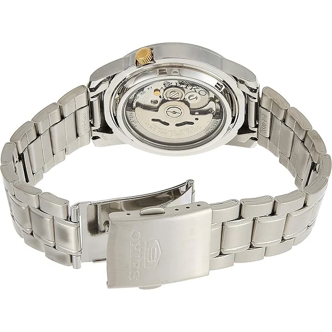 SNKK13K1 Seiko 5 reloj para caballero pulsera de acero inoxidable - Image 4