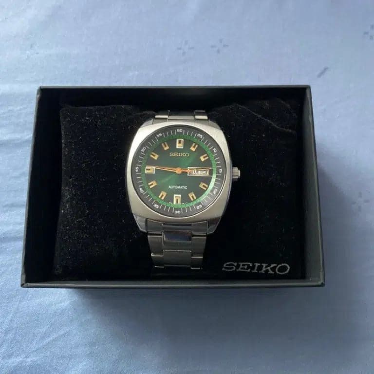 SNKM97 Reloj Seiko Recraft para Hombre con Correa de Metal - Image 2