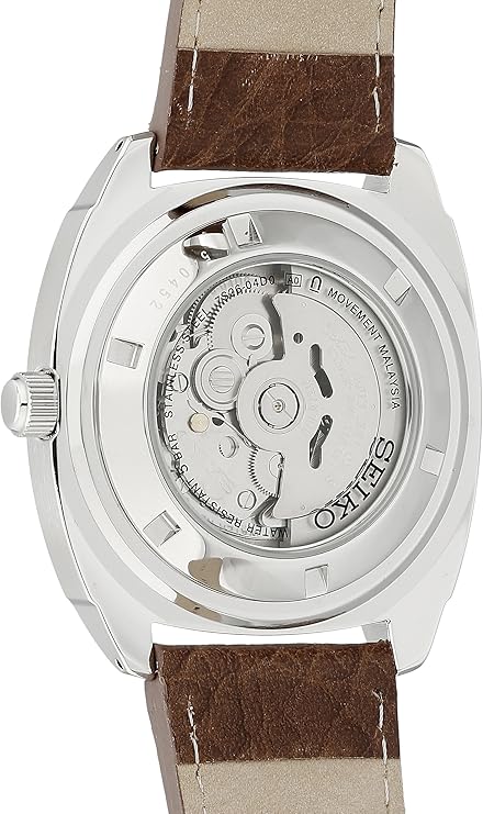 SNKN37 Reloj Seiko Recraft para Caballero con Correa de Cuero - Image 4